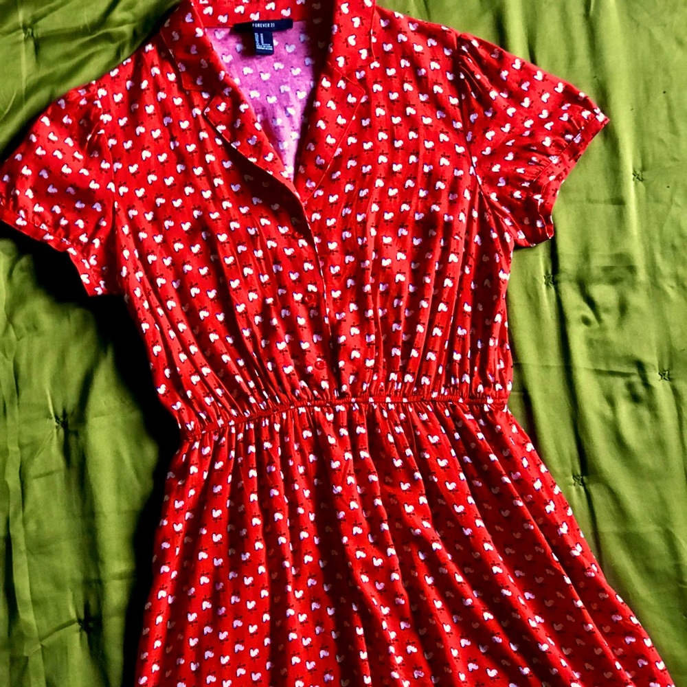 Red Chicken Dress from Forever 21 🐓